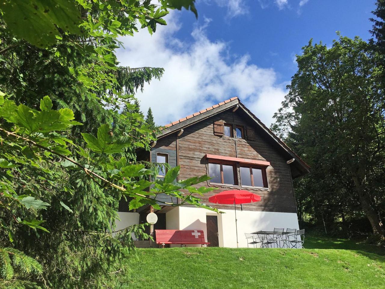 Chalet Chalet De La Vue Des Alpes By Interhome Exterior photo